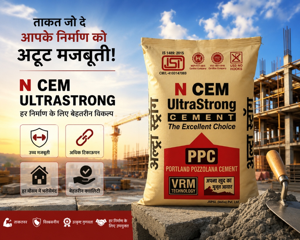 N CEM ultrastrong cement - अटूट मजबूती का भरोसा